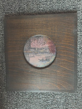 peinture sur cuivre  ancien