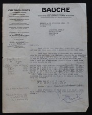 Invoice 1946 NANCY safes LEFT lock alarm 94