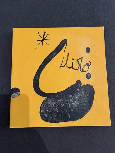 Livre rare joan miro art - livre,