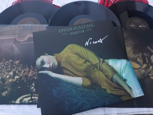 Indochine autographe nicola - nicola, lp