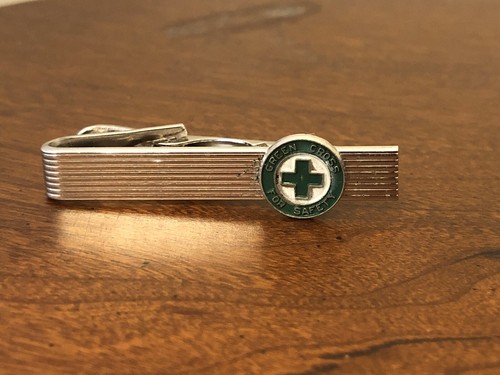 Green cross for safety vintage - safety,