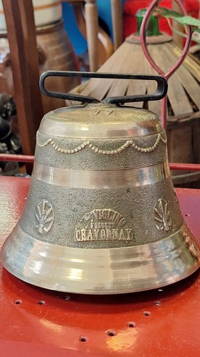 Ancienne cloche vache bronze - cloche,