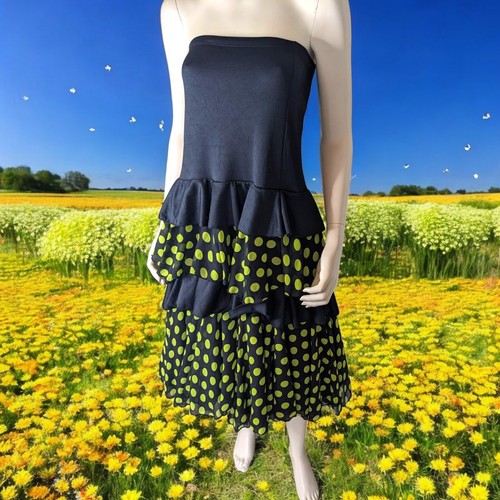 Robe flamenco noire - noire, à
