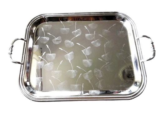 Grand plateau rectangulaire - , en