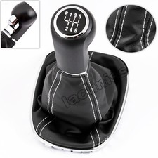 6 VITESSES POMMEAU LEVIER DE VITESSE BLANC SOUFFLET GUÊTRE pour OPEL CORSA D E