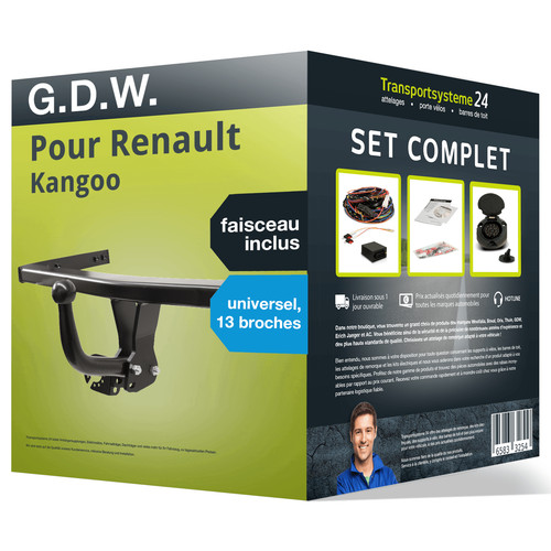 Attelage pour renault kangoo - pour,