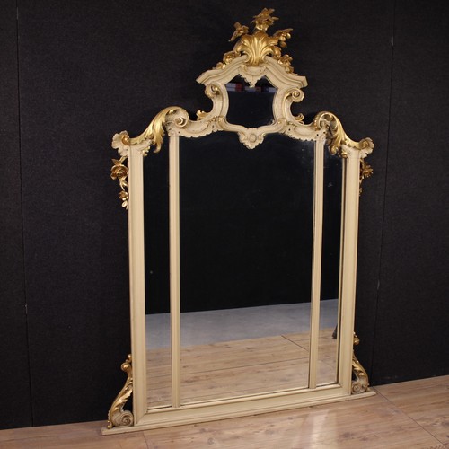 Grand miroir italien - , meuble