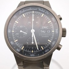 IWC Schaffhausen Gst Chronograph IW370703/Cal.7922 Black Used Watch #91023