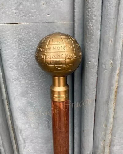 Canne poignée globe - de,