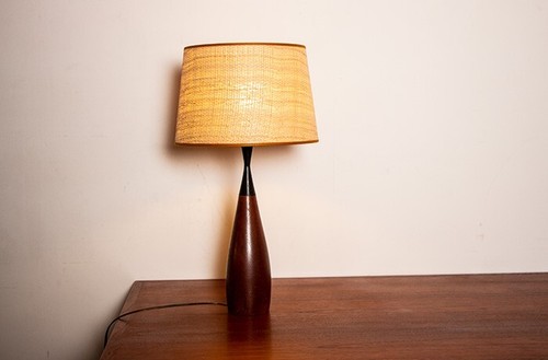 Grande lampe table danoise - grande,