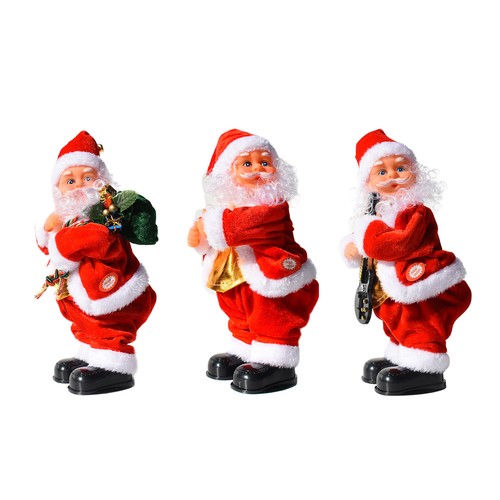 électrique père noël danse - noël,
