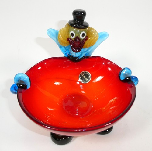Figur clown murano mid century - figur,