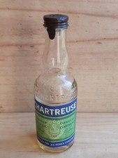 Rare mignonnette Chartreuse verte 1956 1964 Liqueur miniature petite bouteille