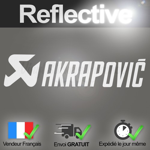 Sticker convient akrapovic - à,