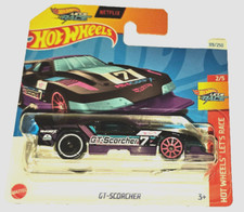 GT Scorcher 2024 Hot Wheels Mattel 1:64 G.T. Let's Race Netflix Diecast Car