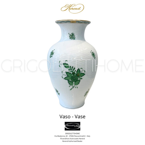 Herend apponyi vert vase - -,