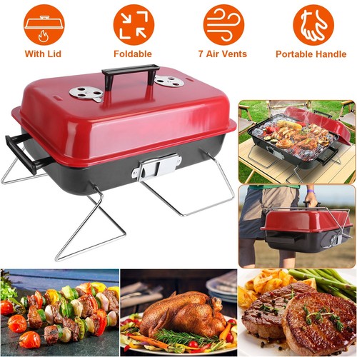 Folding portable bbq charcoal - folding,