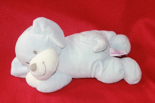 Doudou peluche pommette chien - pommette,