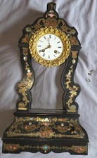 Pendule portique Napoléon III