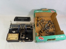 Machine à écrire index AEG