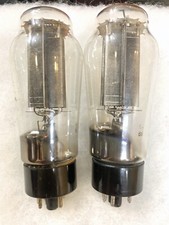 Paire assortie de plateaux de casserole à base mince Mullard 5U4G CV575 U52