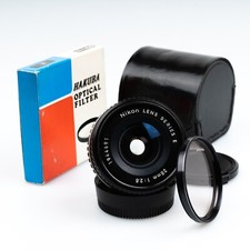 *TESTED* Nikon Ai-s Ais 28mm f/ 2.8 E Series Pancake Lens F3 FE2 F Mount