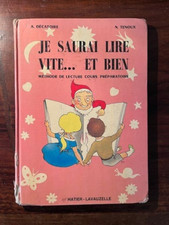 LIVRE SCOLAIRE/JE SAURAI LIRE