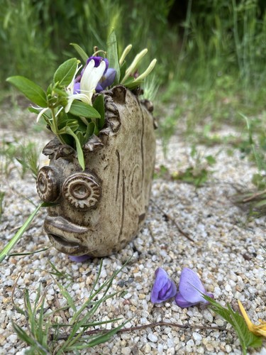 Pique fleur vase - pique,