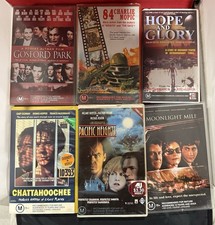 Mixed Bulk Lot VHS Retro Vintage Video Cassette Bulk Lot X 6 (Lot 2181)