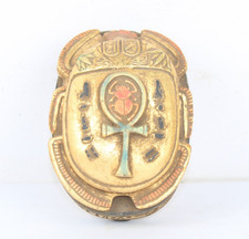 RARE ANCIENT EGYPTIAN ANTIQUE Key Life Scarab Horus Eye Protection Egypt History