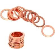 Bofix Box A 50 Carter Rings Red Head 6x10x1 Copper