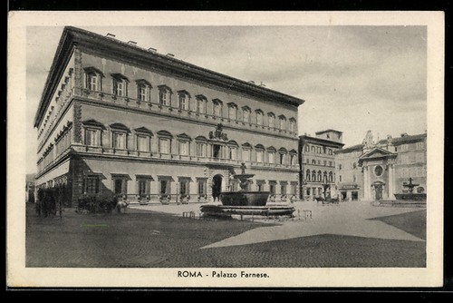 Rome palazzo farnese - palazzo,
