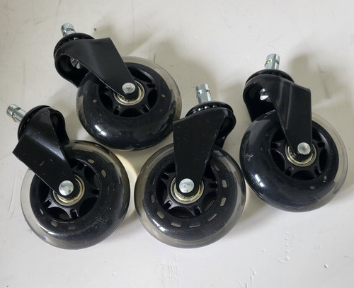 Lot roulettes pivotantes - 4,