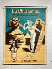 Rare affiche ancienne liqueur