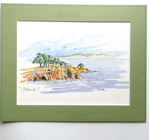 Esterel paysage bord mer - esterel, de