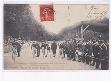 BOURG: bicycle races organized by the bicycle club of village, boarding school