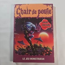 Chair De Poule 43 Le Jeu Monstrueux French Goosebumps