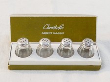 Serie de 4 salerons CHRISTOFLE