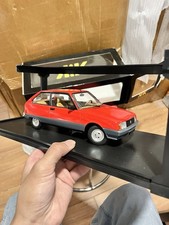 1:18 KK Scale Citroen Axel Red Diecast Model Car