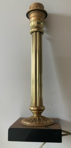 Pied lampe bronze ou - lampe,