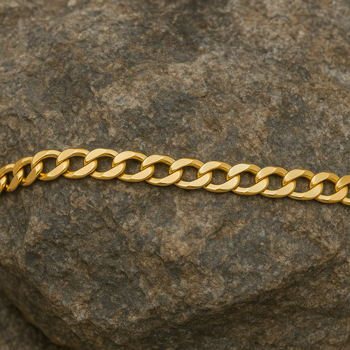 Bracelet homme jonc plat en - plat,