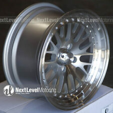 Circuit CP21 16x8 4x100 +25 Silver Machined Wheels Fits Honda Civic EK EG Mesh