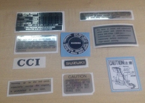 Suzuki gt550 warning kit - gt550,