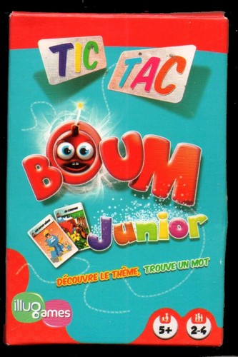 Jeu cartes tic tac - de,