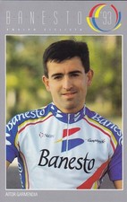 CYCLISME  carte cycliste AITOR