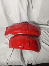 For Honda Mini Trail Z50 Z50A Z50J Z50R Plastic Fender Front & Rear Wheel Red