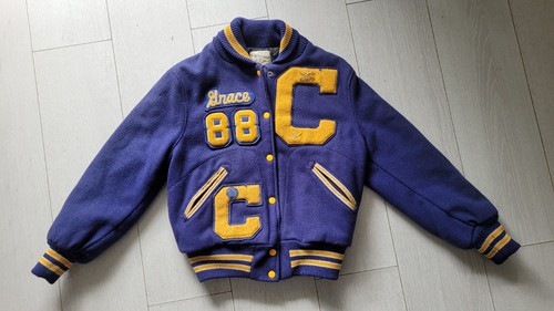 Vintage blouson teddy college - blouson,