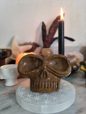 RARE crâne de cristal en