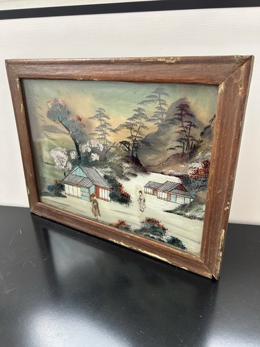 Art asie tableau fixé - art,