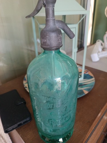 Syphon ancien bleu - ancien,